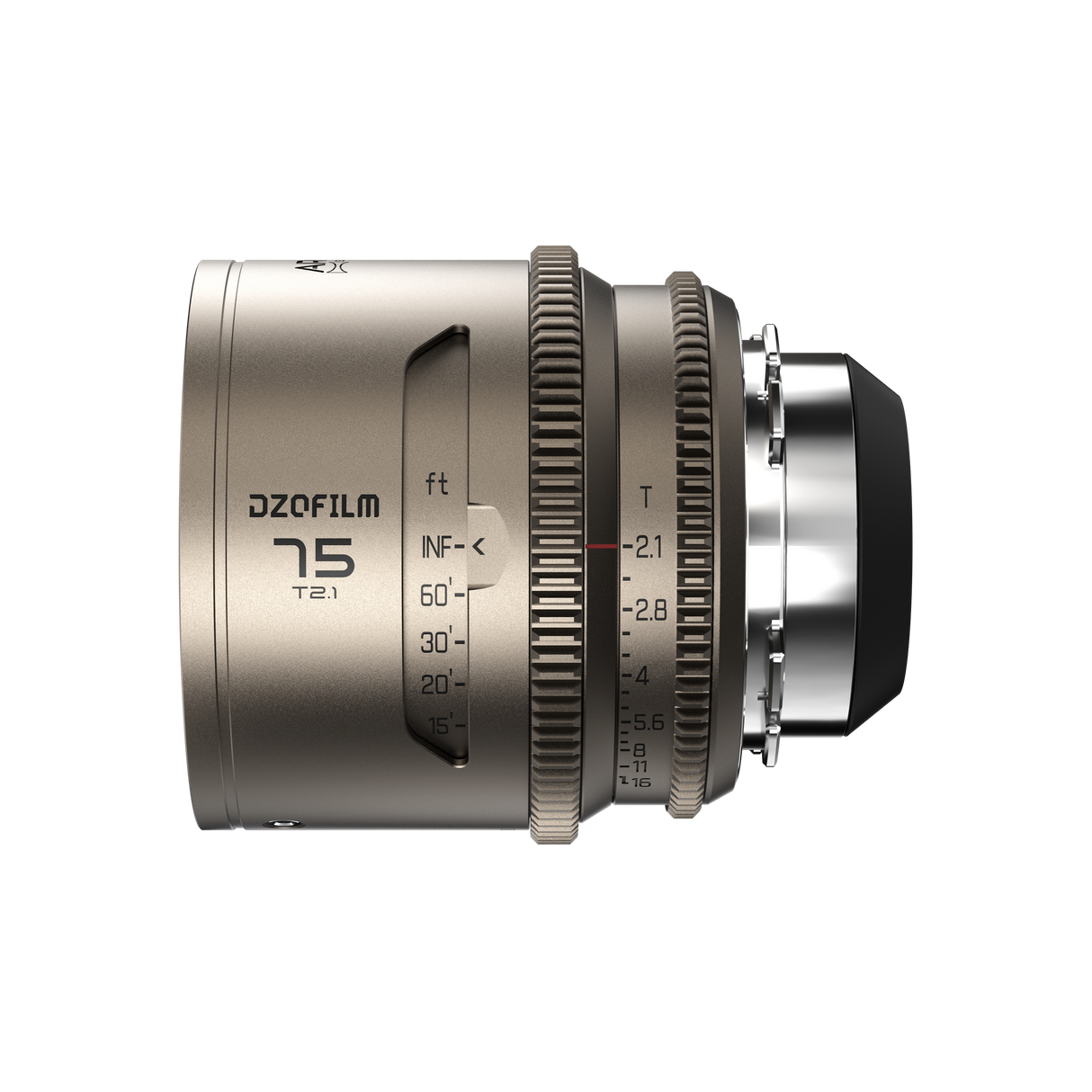 DZOFilm Arcana Anamorphic Prime 3-Lens Kit (ARRI PL, Titanium)
