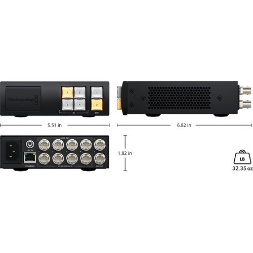 Blackmagic Design Videohub Mini 4x2 12G