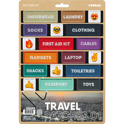 CRDBag TRAVEL PATCHES 01