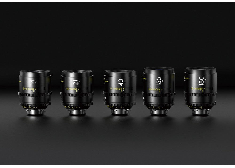 DZOFilm Arles 5 -lens KIT 14/21/40/135/180mm FF/VV -PL mount (metric) - in case