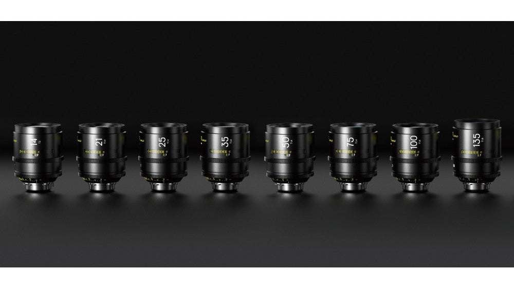 DZOFilm Arles 8-lens KIT 14/21/25/35/50/75/100/135mm FF/VV -PL mount (metric) - in case