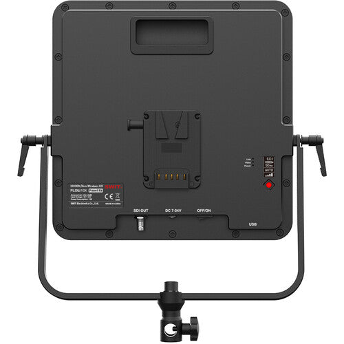 SWIT FLOW10K5.1–5.9GHz wireless SDI/HDMI, 3km range, panel antenna, 32ms latency, multicast, OLED, encryption, DFS, 22-pair support.