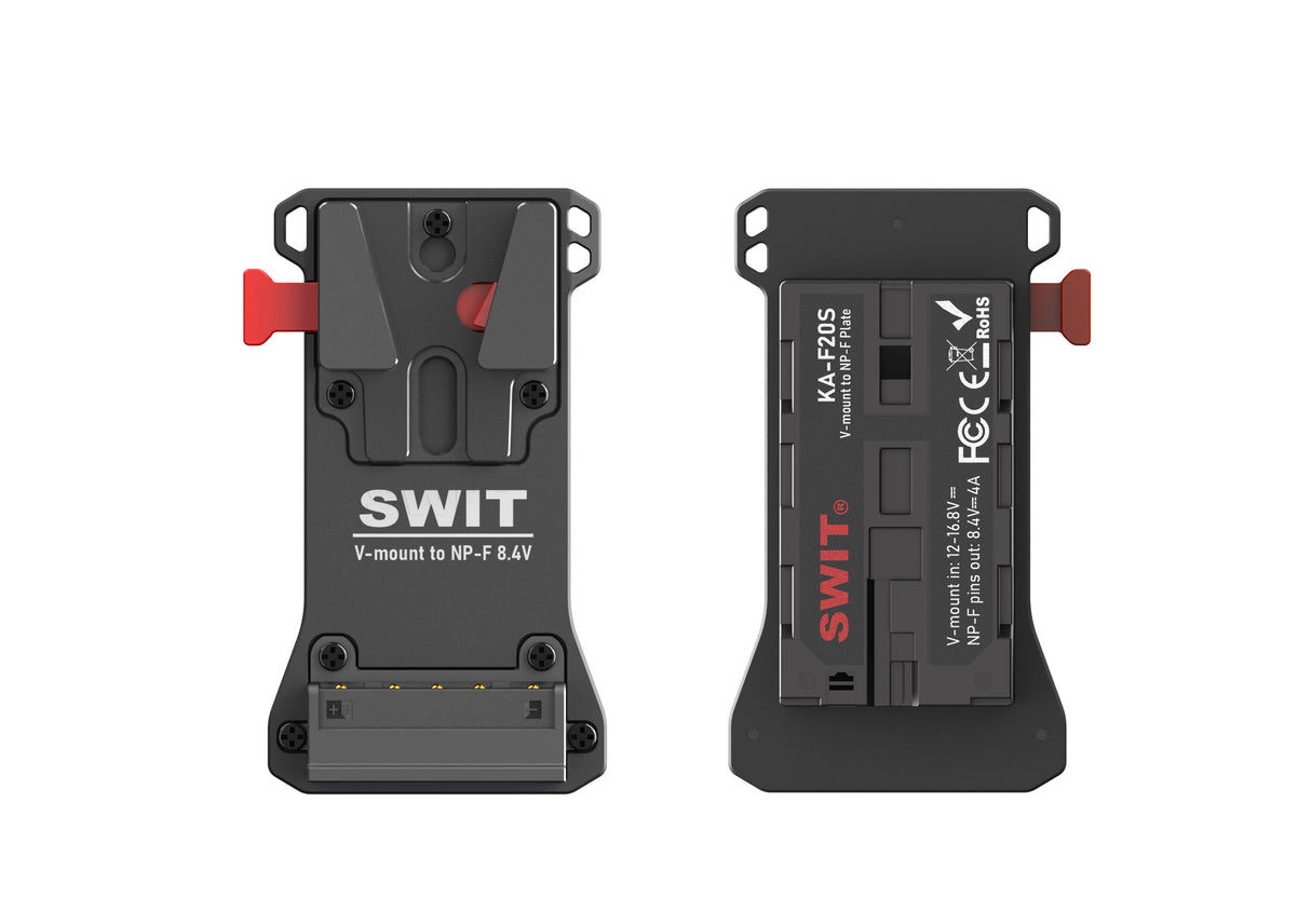 SWIT KA-F20S V-mount to NP-F Adapter Plate