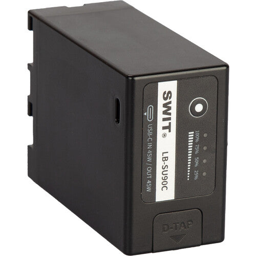 SWIT LB-SU90C90Wh Sony BP-U battery, 14.4V, 70W load, D-tap, USB-C 45W in/out