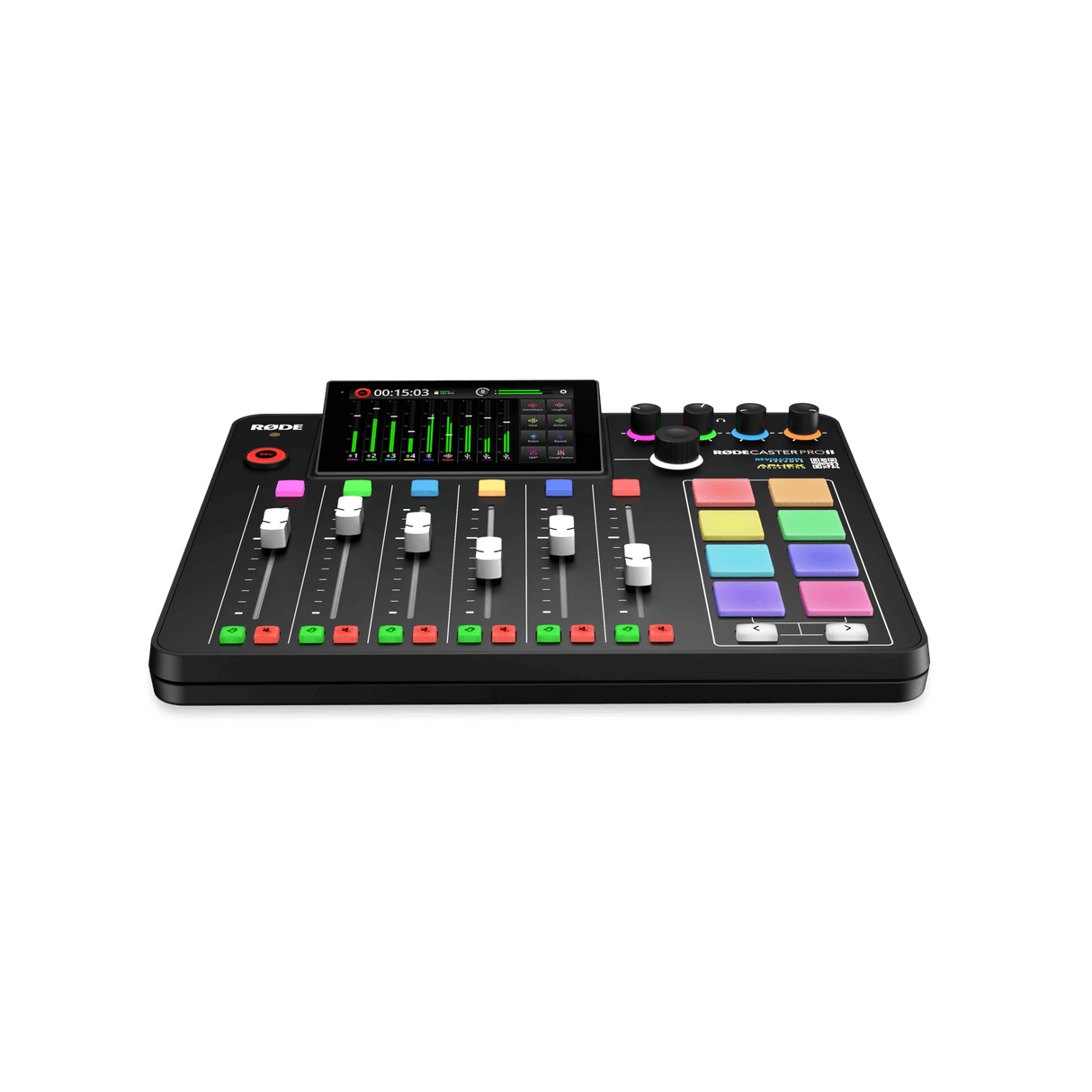 RØDE RODECaster Pro II Integrated Audio Production Studio (Black)