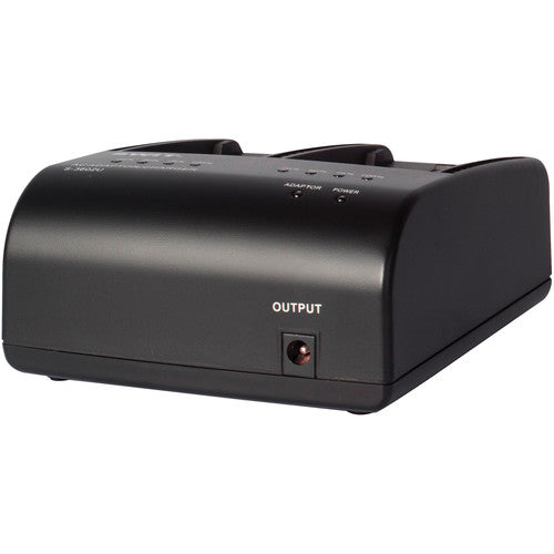 SWIT S-3602U2-ch Sony BP-U battery charger, 16.8V 1.9A per channel, 12V DC output, LED indicators