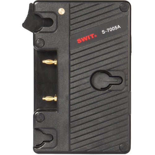 SWIT S-7005AGold-mount to V-mount adaptor plate, D-tap output