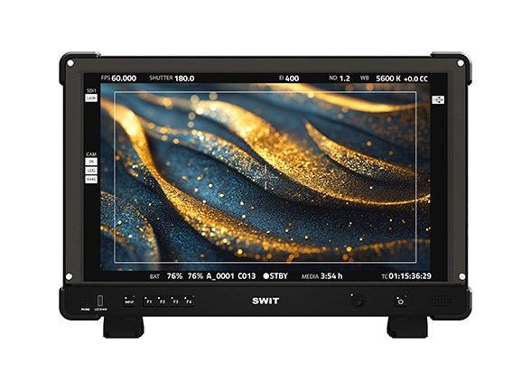 SWIT K21 - With Case21.5" 1500nit 10bit IPS monitor, SDI/HDMI, HDR LUTs, scopes, scene OS, V-mount power, C-stand mount, with Flightcase