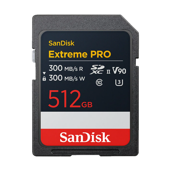 SanDisk Extreme PRO SDXC UHS-II V90 512GB