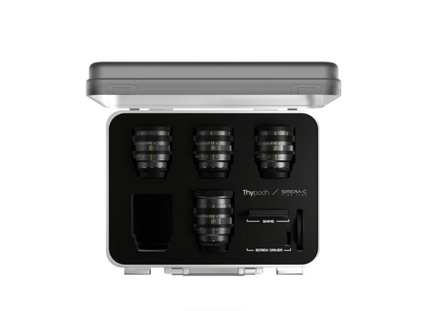 Thypoch Simera-C 4-Lens Cine Prime Kit 28/35/50/75mm T1.5 (Sony E-Mount)