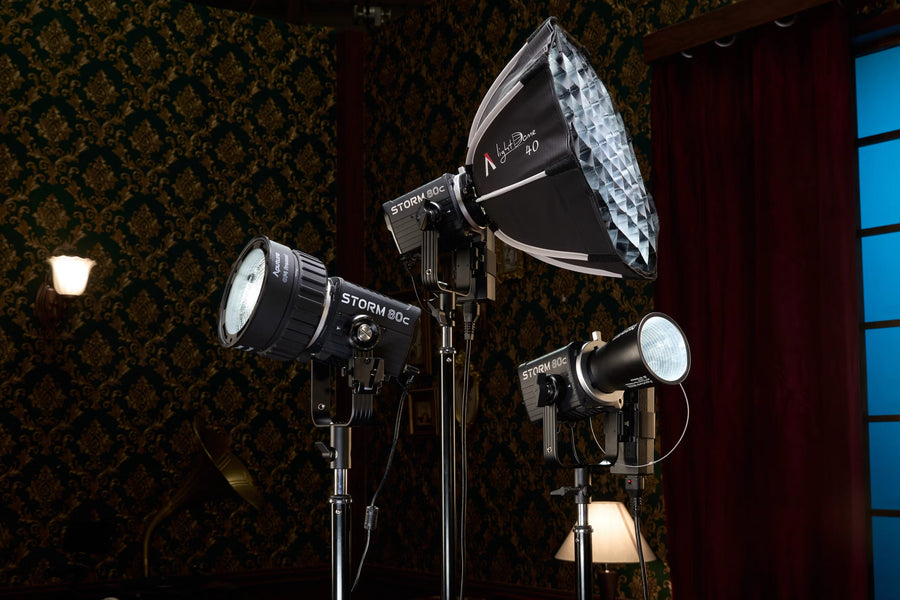 Aputure STORM 80c: The Most Versatile Compact LED Light for Film and Broadcast