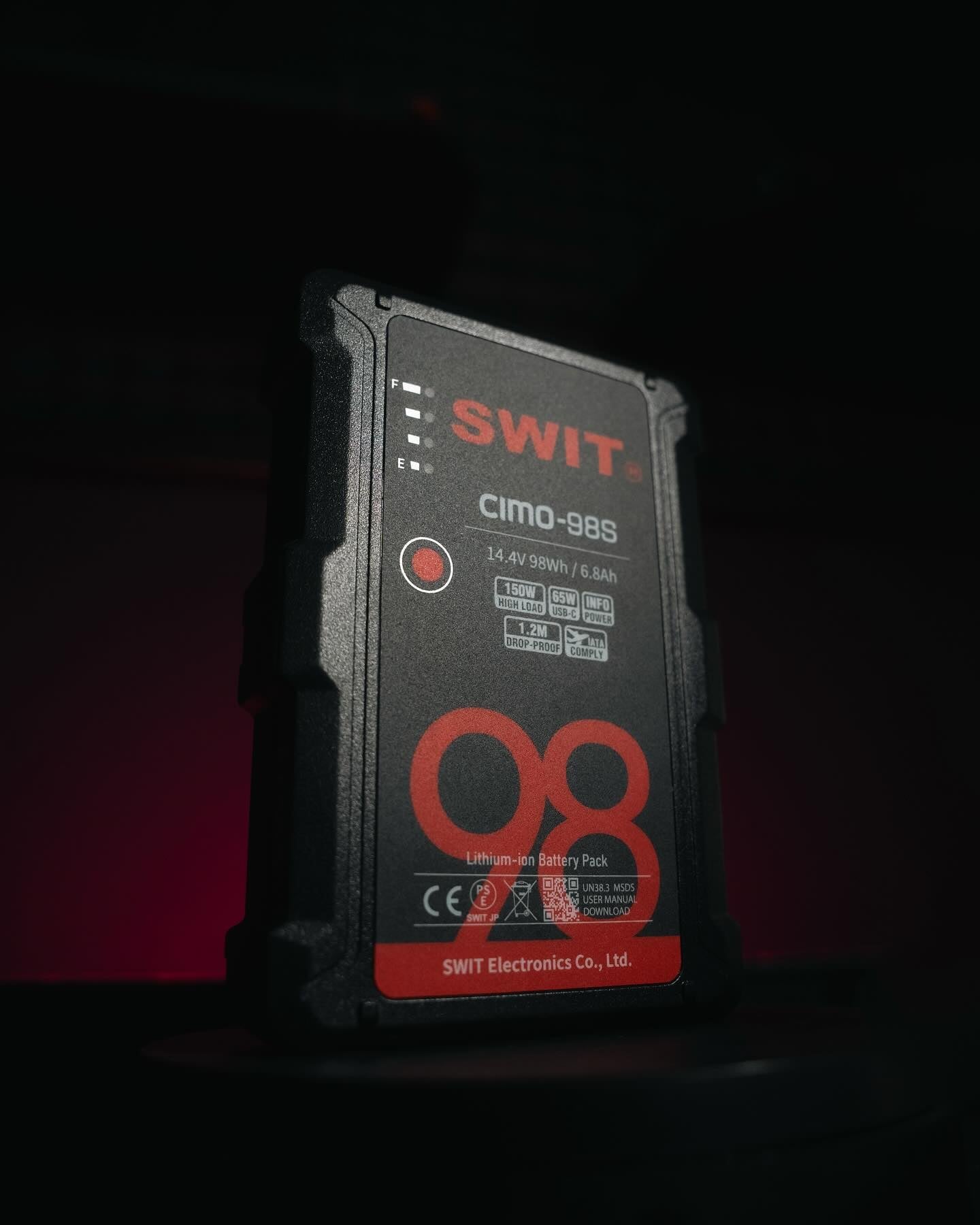 SWIT OMNI-99S 99Wh Pocket V-mount | Prosales Broadcast SA – Pro