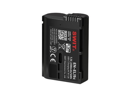 Swit PowerCell Nikon EN-EL15c type camera Battery