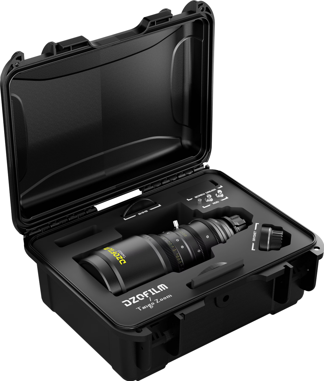 DZOFilm Tango 2-lens KIT 18-90mm and 65-280mm S35 T2.9-4 Zoom Lens KIT- PL&EF mount (Imperial) - in case