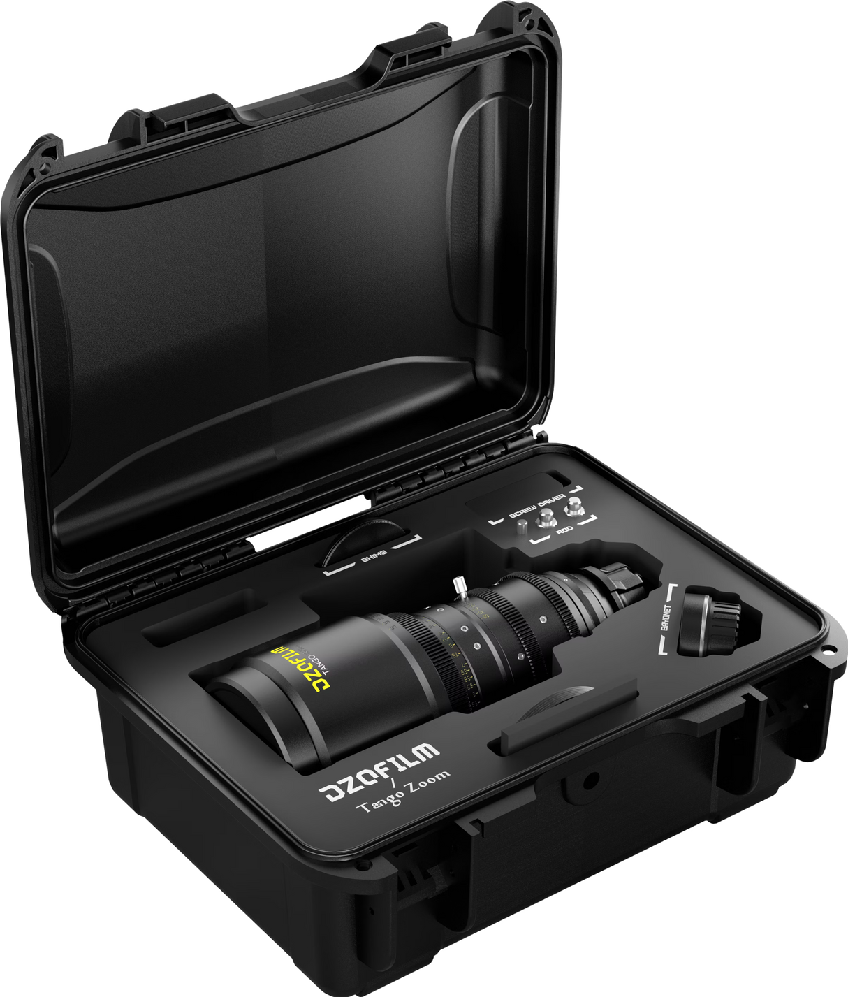 DZOFilm Tango 2-lens KIT 18-90mm and 65-280mm S35 T2.9-4 Zoom Lens KIT- PL&EF mount (Imperial) - in case
