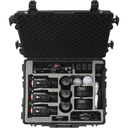 Aputure STORM 80c 3-Light Kit
