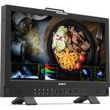 SWIT BM-H215HDR21.5" FHD QLED monitor, 1000nit HDR, 100% DCI-P3, 12G/3G-SDI, HDMI 2.0, multiview, PBP/PIP, USB LUTs, 18-bit color.
