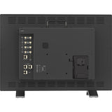 SWIT BM-U245HDR23.8" UHD 1000nit monitor with 12G-SDI, HDMI 2.0, 8K-ready, multiview, 18-bit processing, and optional fiber input.