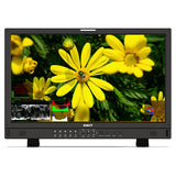 SWIT BM-U275HDR27" UHD 1000nit monitor with 12G-SDI, HDMI 2.0, 8K-ready, multiview, 18-bit processing, and optional fiber input.