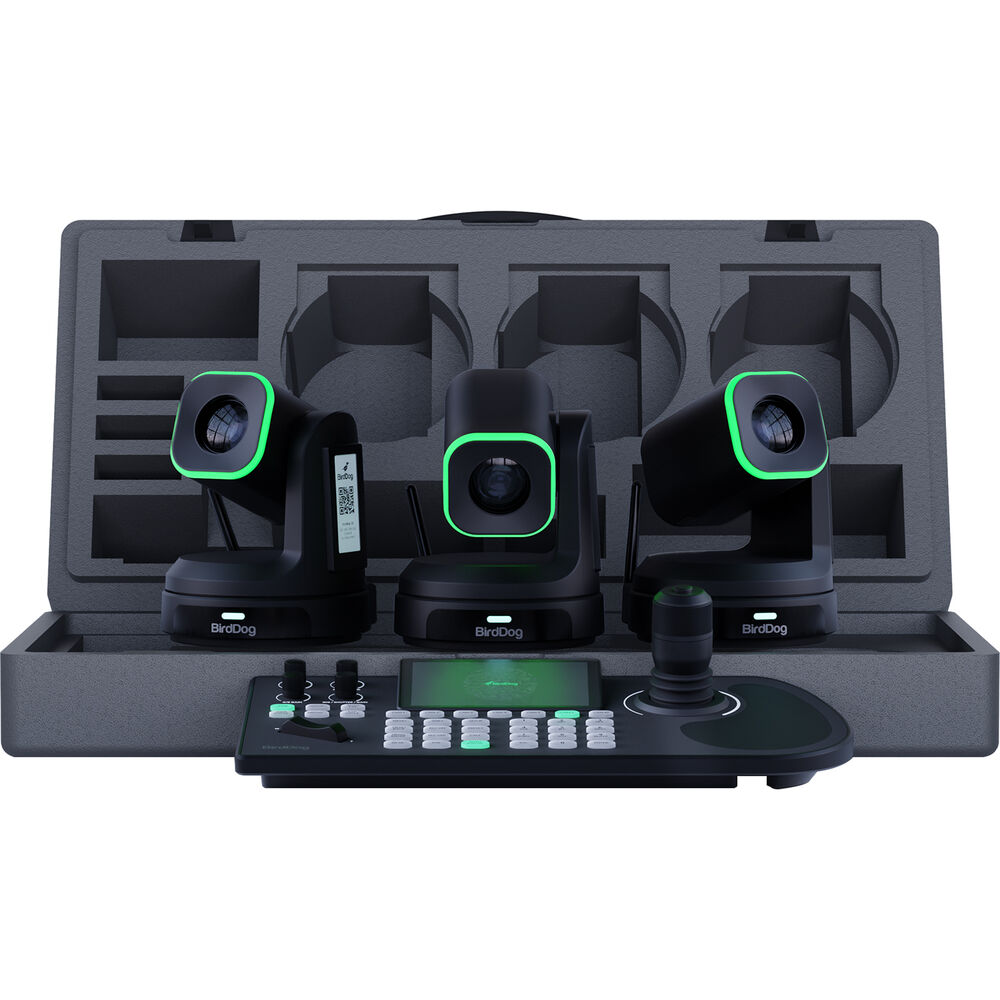 BirdDog 3x X1 + KBD + Case Kit (Black)