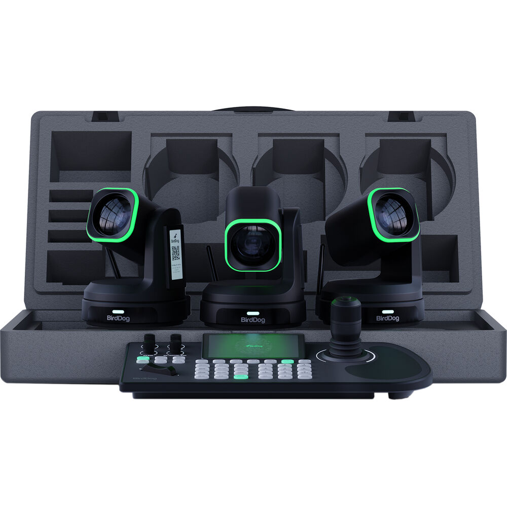 BirdDog 3x X1 Ultra + KBD + Case Kit (Black)