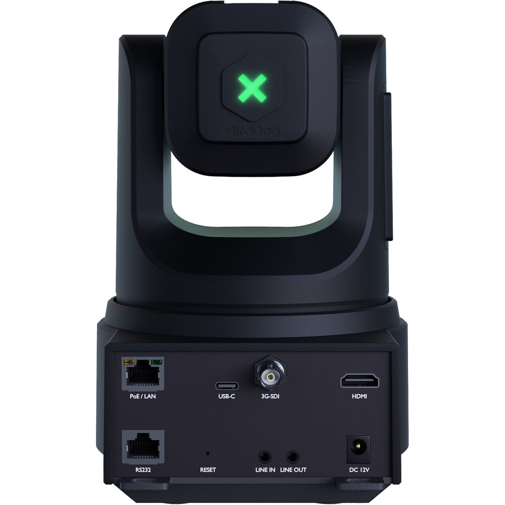 BirdDog X4E Ultra UHD PTZ Camera (Black)