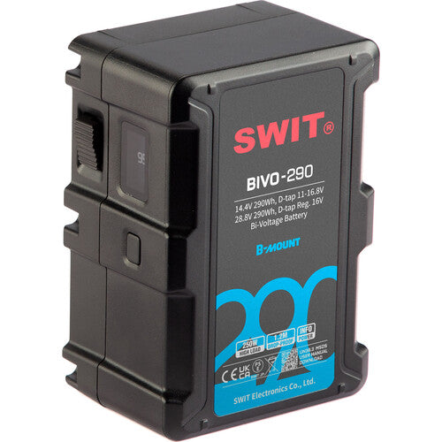 SWIT BIVO-290 290Wh B-mount Dual-Voltage Battery