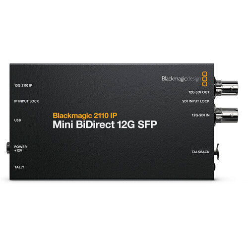 Blackmagic Design 2110 IP Mini BiDirect 12G SFP