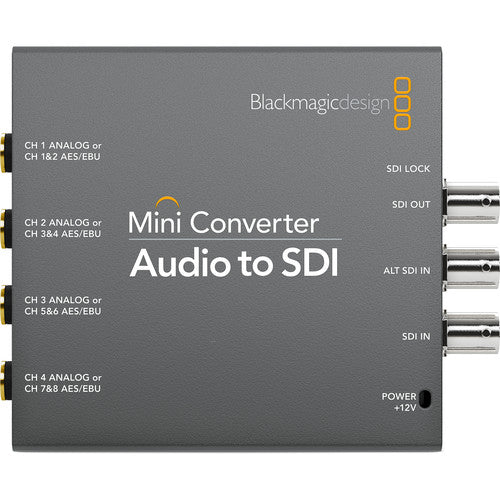 Blackmagic Design Mini Converter - Audio to SDI