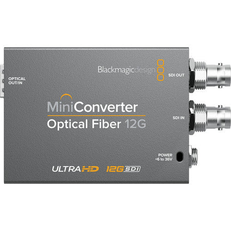Blackmagic Design Mini Converter - Optical Fiber 12G  (SFP Optical Module not included)