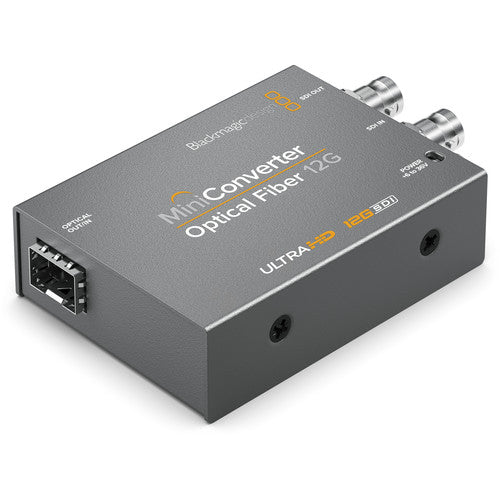 Blackmagic Design Mini Converter - Optical Fiber 12G  (SFP Optical Module not included)