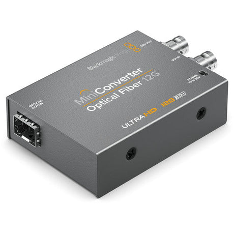 Blackmagic Design Mini Converter - Optical Fiber 12G  (SFP Optical Module not included)