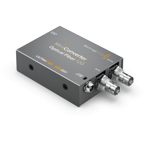 Blackmagic Design Mini Converter - Optical Fiber 12G  (SFP Optical Module not included)