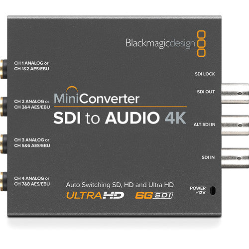 Blackmagic Design Mini Converter - SDI to Audio 4K