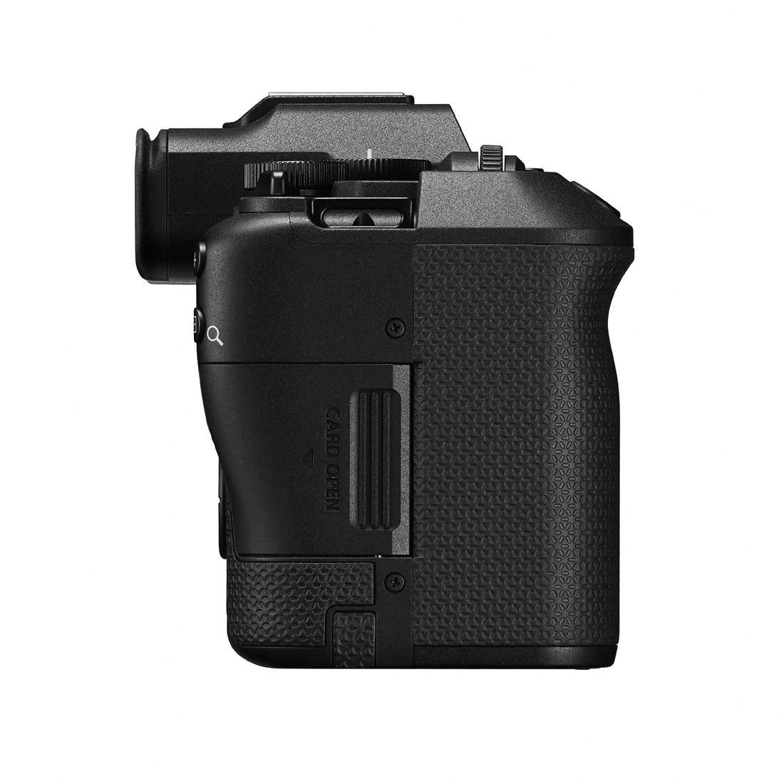 Canon EOS R8 Mark II with RF 24-105mm lens, top view