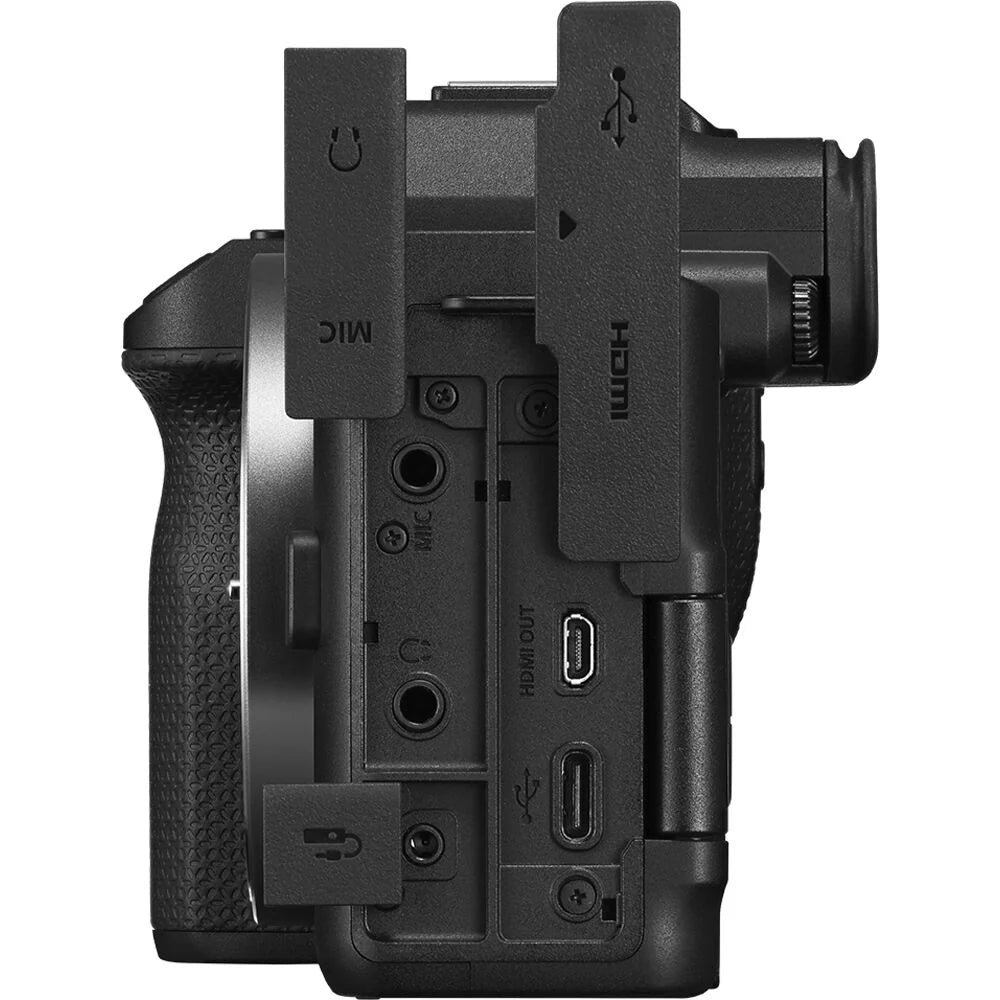 Canon EOS R8 Mark II with RF 24-105mm lens, rear LCD screen
