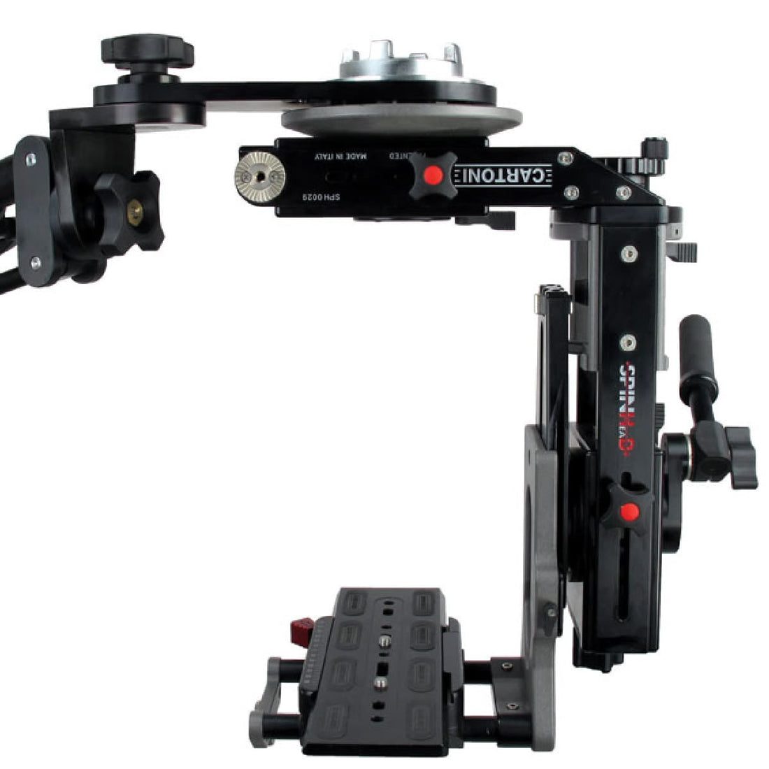 Cartoni Spinhead Fluid Head (H534/CS) - 360-degree Continuous Rotation Cinema Head