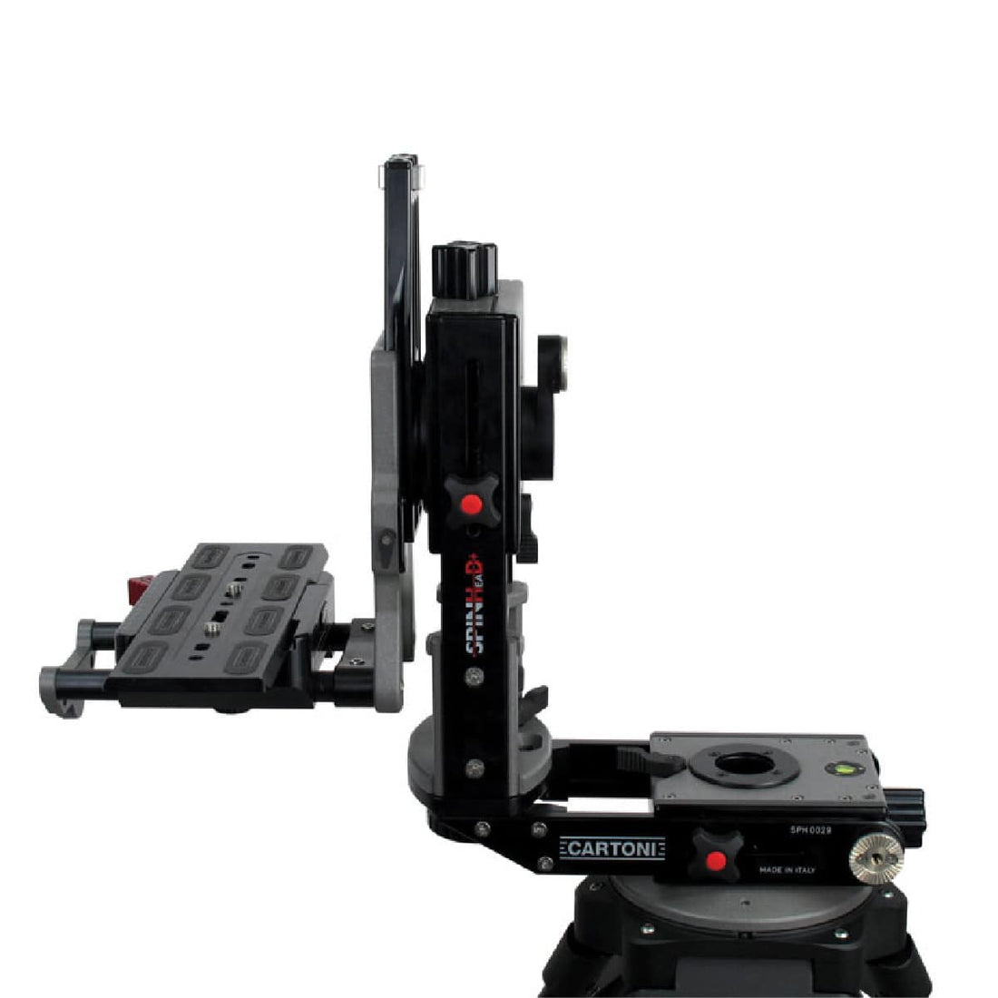 Cartoni Spinhead Fluid Head (H534/CS) - 360-degree Continuous Rotation Cinema Head