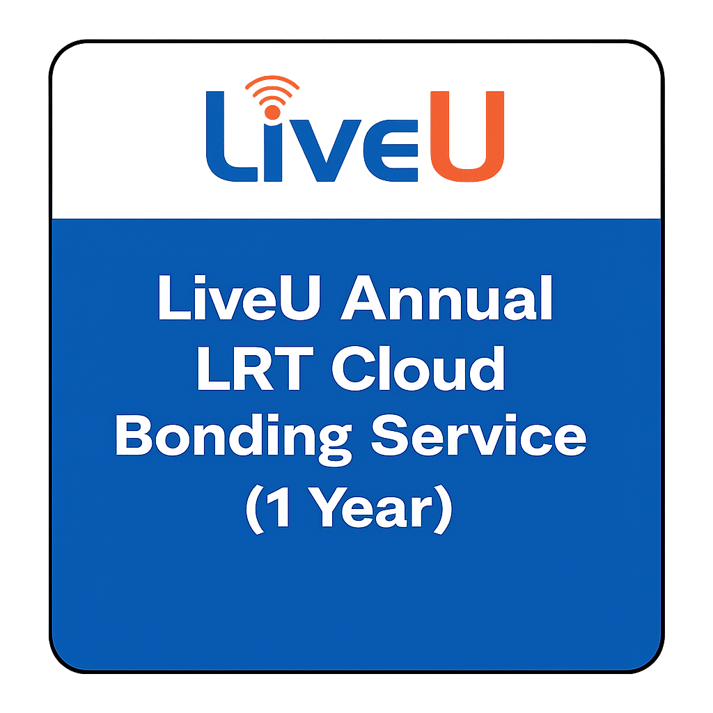 LiveU Annual LRT Cloud Bonding Service 1 Year