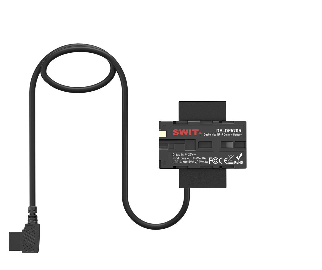 SWIT DB-DF570R NP-F Rotating Dummy Battery