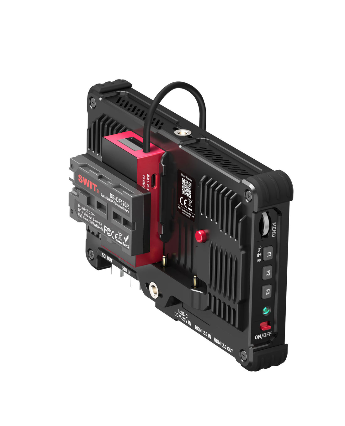 SWIT DB-DF570R NP-F Rotating Dummy Battery