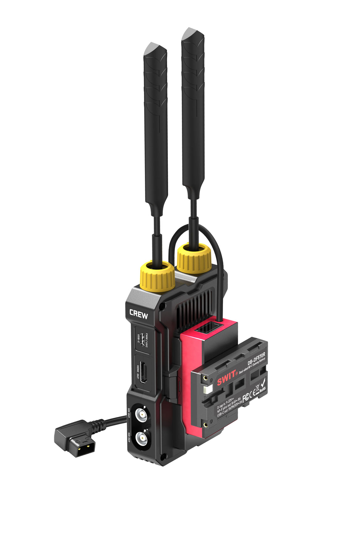 SWIT DB-DF570R NP-F Rotating Dummy Battery
