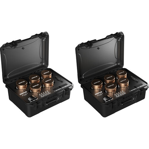 DZOFilm Arles Lustre 10-lens KIT 14/21/25/35/40/50/75/100/135/180mm FF/VV - PL Mount (Imperial) - in case