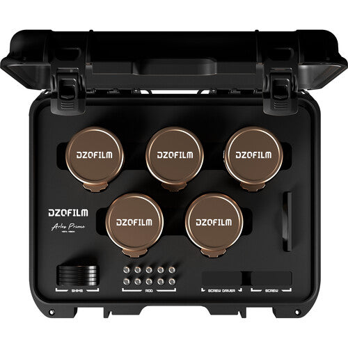 DZOFilm Arles Lustre 5-lens KIT 14/21/40/135/180mm FF/VV - PL Mount (Imperial) - in case