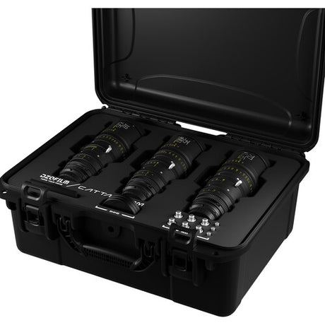 DZOFilm Catta 3-lens KIT E3 18-35mm/35 -80mm/70-135mm FF/VV T2.9 - E Mount - in case
