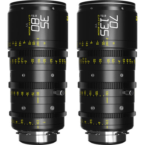 DZOFilm Catta Ace 2-lens KIT A 35-80mm / 70-135mm FF/VV T2.9 - PL&EF Mount - in case
