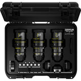DZOFilm Catta Ace 3-lens KIT A2 18-35mm/ 35-80mm / 70-135mm FF/VV T2.9 - PL&EF Mount - in case