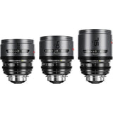 DZOFilm Pavo 2x anamorphic - in case A set 28/40/75mm T2.1 Neutral Coating- PL&EF mount (Imperial)