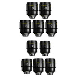 DZOFilm Arles 10-lens KIT 14/21/25/35/40/50/75/100/135/180mm FF/VV -PL mount (Imperial) - in case
