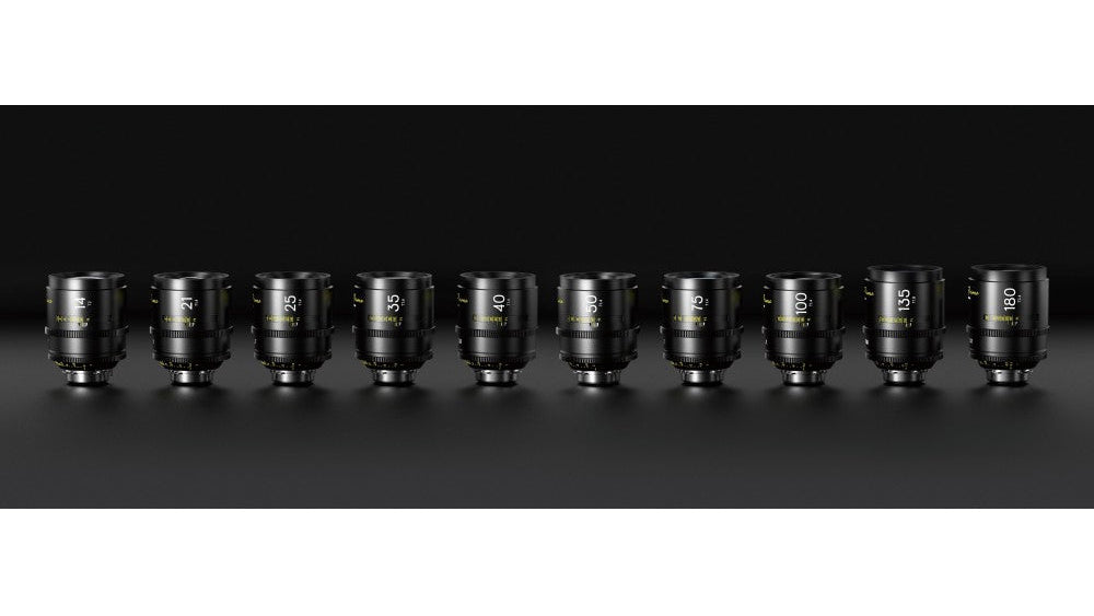 DZOFilm Arles 10-lens KIT 14/21/25/35/40/50/75/100/135/180mm FF/VV -PL mount (metric) - in case